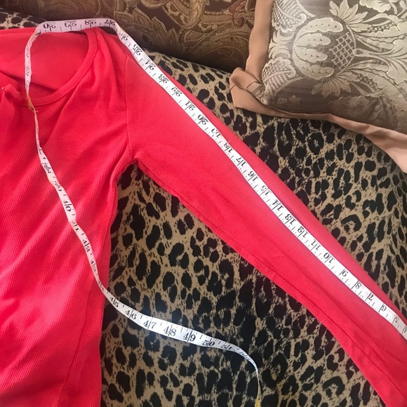 ❌ SOLD ❌ Missguided-NEW-Recycled Rib Red Cardigan & Midi Skirt Set Size 10 - Picture 13 of 15